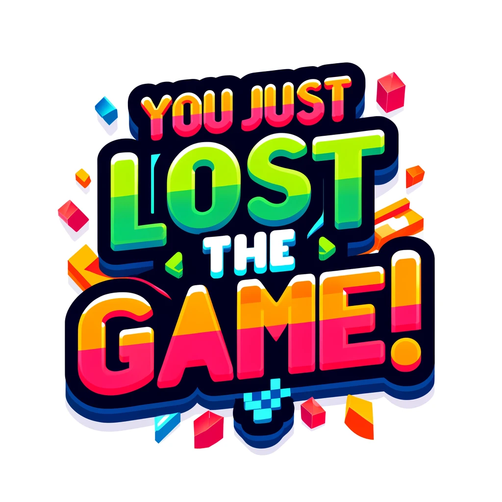 You just lost The Game! Logo